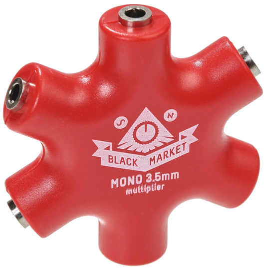 Black Market Modular Monomult – Passive 1-to-5 Signal Splitter (various colours)