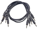 Black Market Modular Patch Cables – 50cm Mono (Set of 5, Various Colours)