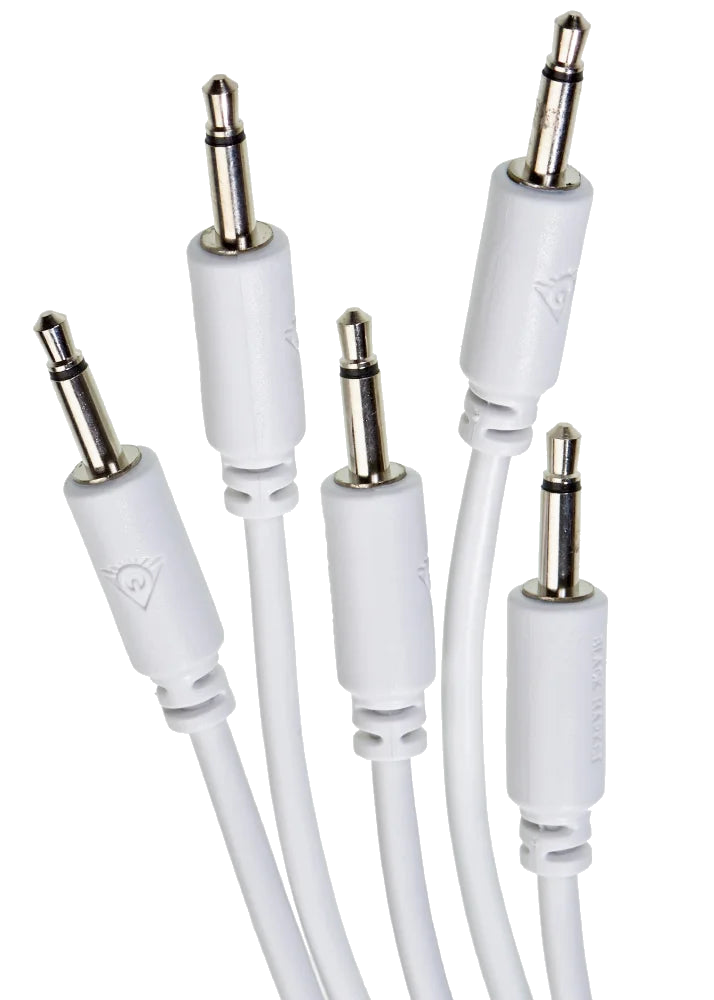 Black Market Modular Patch Cables – 150cm Length (Set of 5, Various Colours)