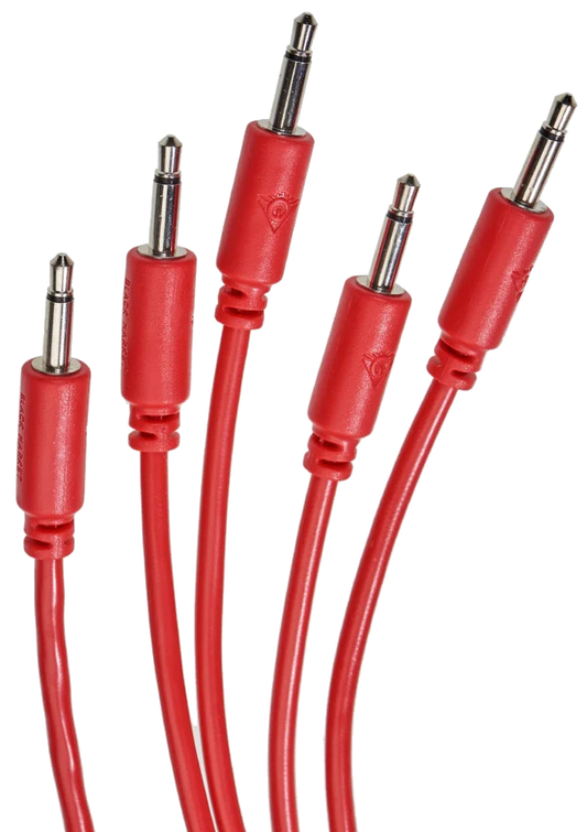 Black Market Modular Patch Cables – 100cm Length (Set of 5, Various Colours)