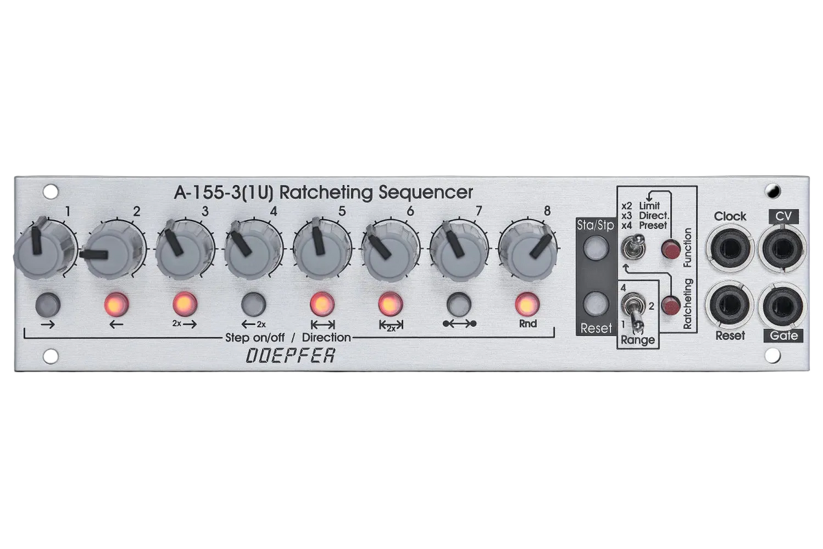 Doepfer A-155-3 1U Mini Analog Sequencer