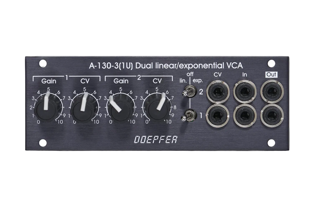 Doepfer A-130-3 1U Dual lin/log VCA