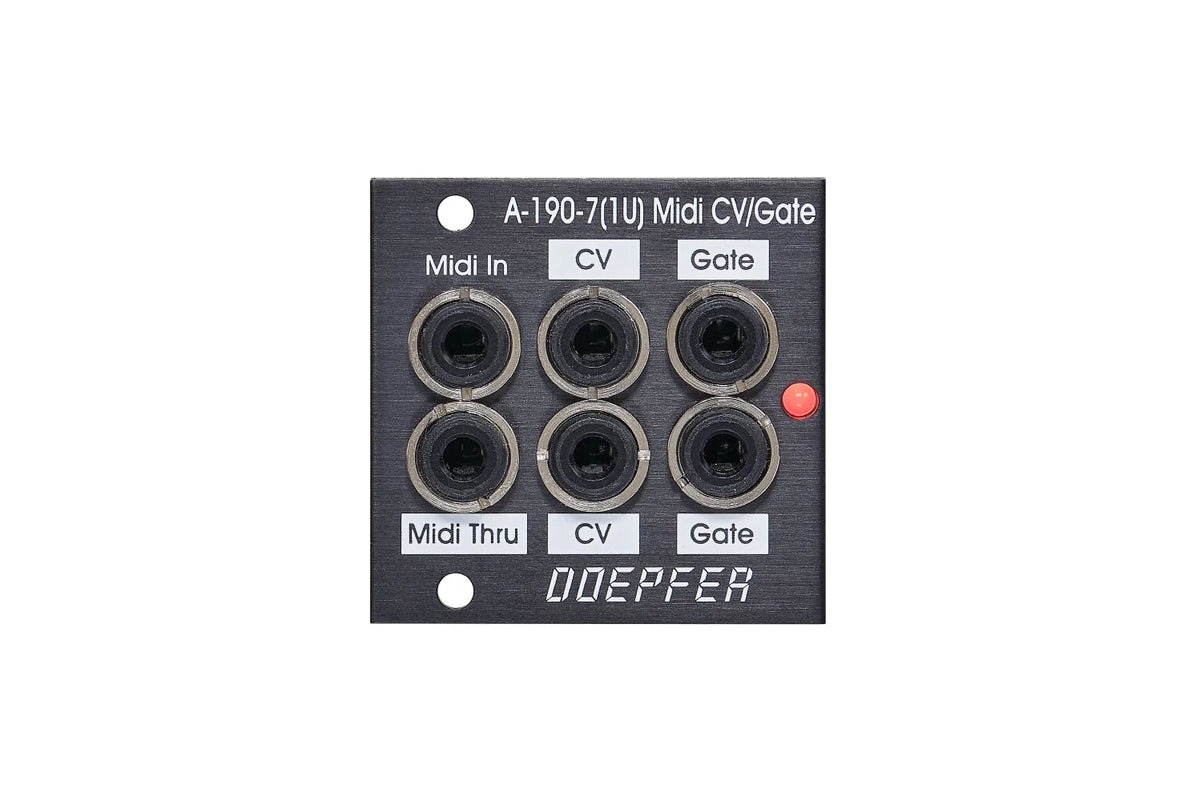Doepfer A-190-7 1U Micro Midi CV/Gate Interface
