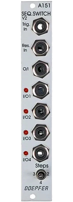 Doepfer - A-151 Quad Sequential Switch (Silver)