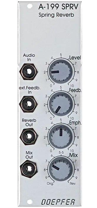 Doepfer - A-199 Spring Reverb (Module and Tank)