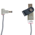 myVolts Ripcord USB to DC Power Cable - 9V / 12V / 15V Options