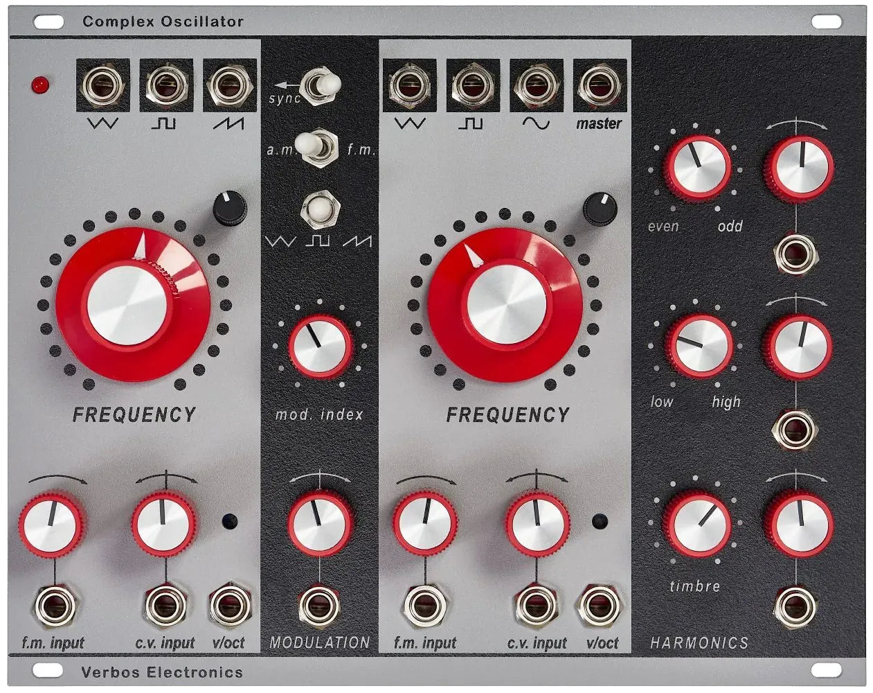 Verbos Complex Oscillator – Dual West Coast VCO | SchneidersKeller