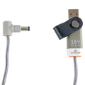 myVolts Ripcord USB to DC Power Cable - 9V / 12V / 15V Options