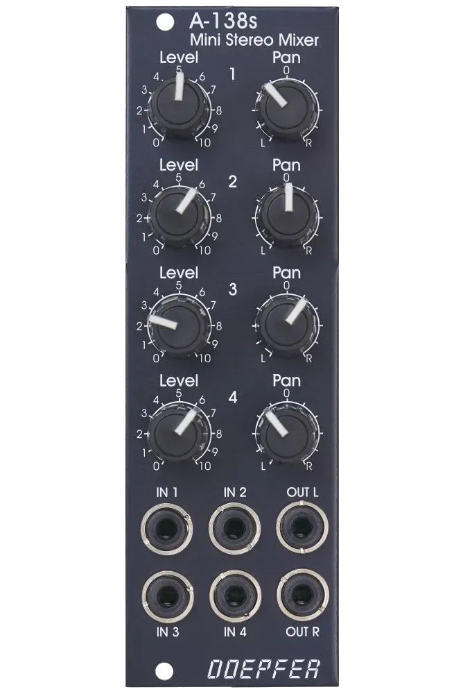 Doepfer - A-138s Mini Stereo Mixer (Vintage Edition)