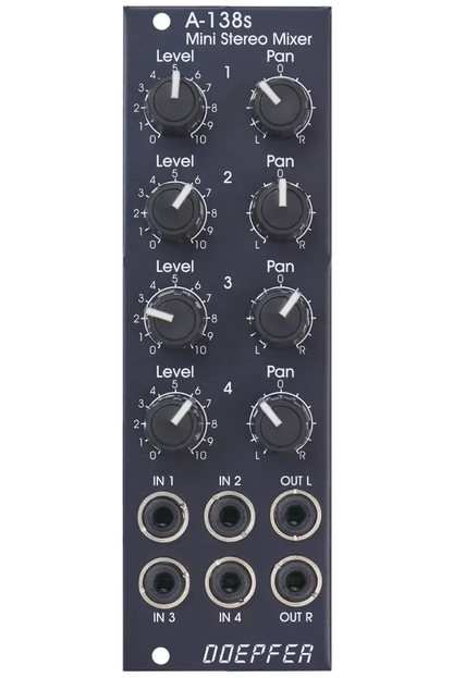 Doepfer - A-138s Mini Stereo Mixer (Vintage Edition)