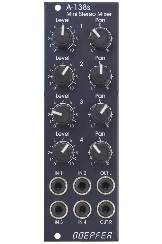 Doepfer - A-138s Mini Stereo Mixer (Vintage Edition)