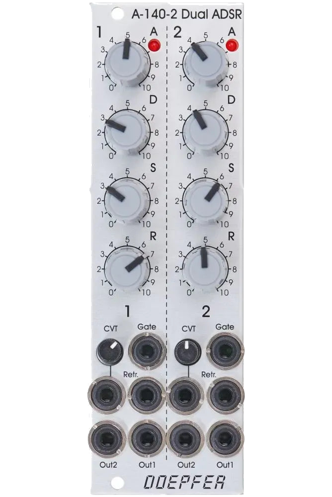 Doepfer - A-140-2 Dual Micro ADSR (Silver)