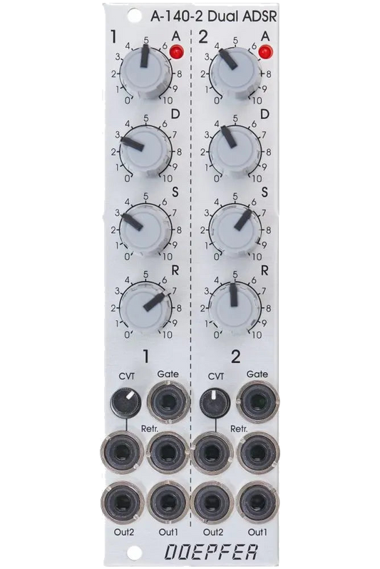 Doepfer - A-140-2 Dual Micro ADSR (Silver)