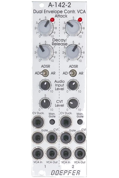Doepfer A-142-2 Dual Envelope Controlled VCA