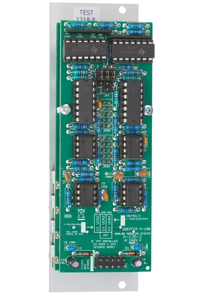 Doepfer - A-135-2 Mini Quad VCA / Mixer (Silver)