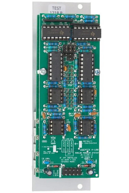 Doepfer - A-135-2 Mini Quad VCA / Mixer (Silver)