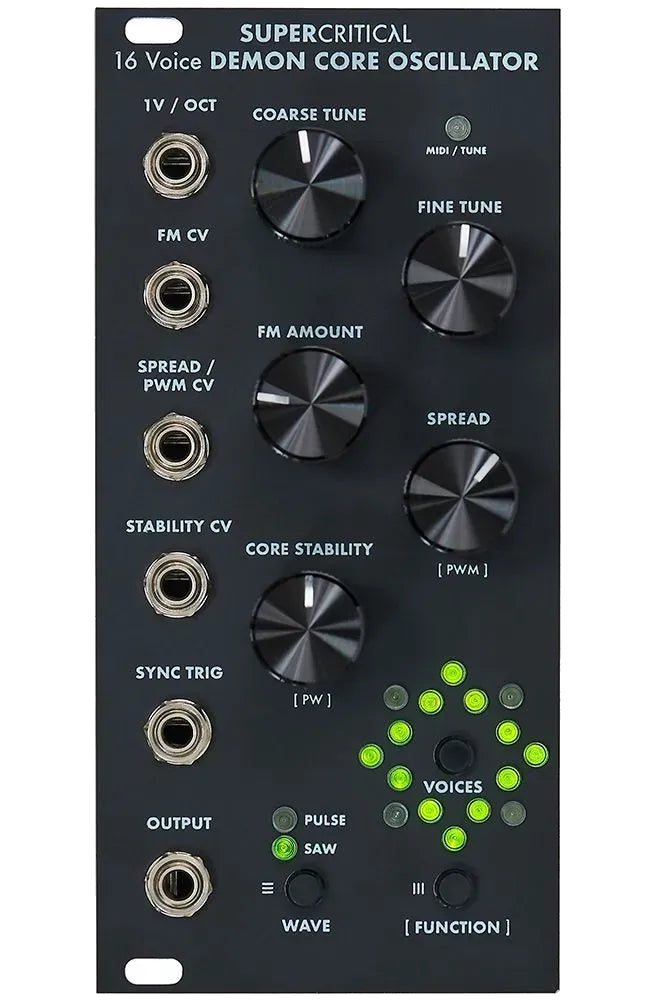 Supercritical Demon Core Oscillator