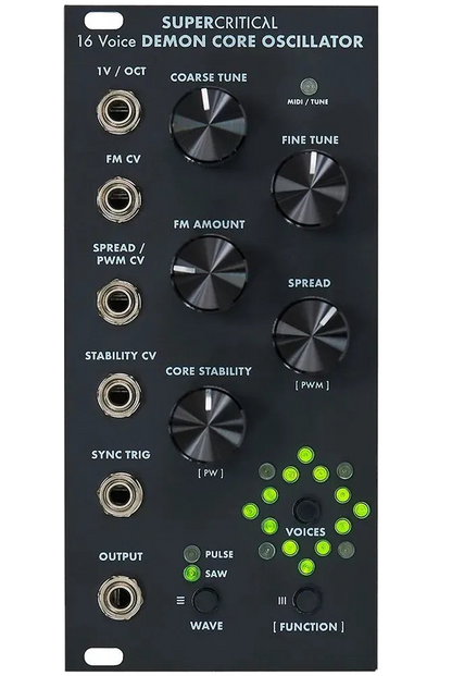 Supercritical Demon Core Oscillator
