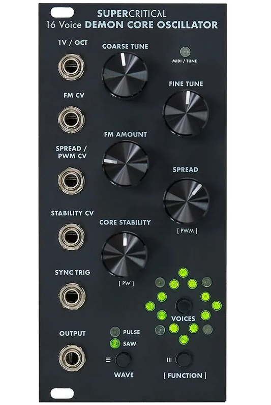 Supercritical Demon Core Oscillator