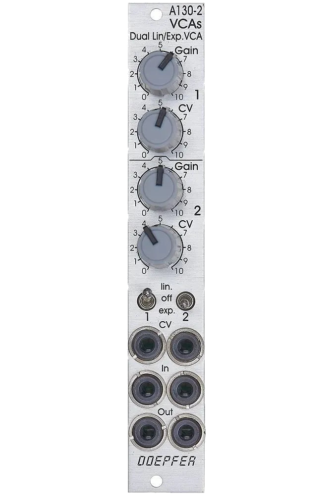 Doepfer - A-130-2 Dual Lin/Exp VCA Slim Line (Silver)