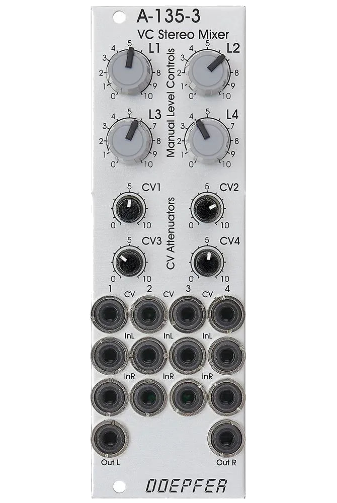 Doepfer A-135-3 Voltage Controlled Stereo Mixer