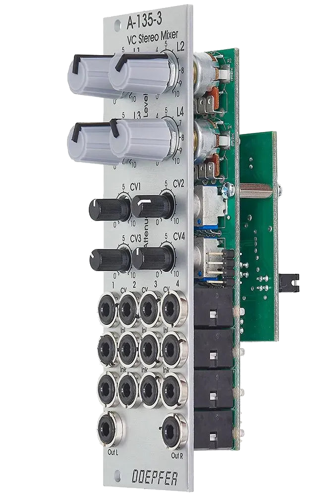 Doepfer A-135-3 Voltage Controlled Stereo Mixer