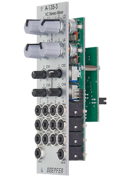 Doepfer A-135-3 Voltage Controlled Stereo Mixer
