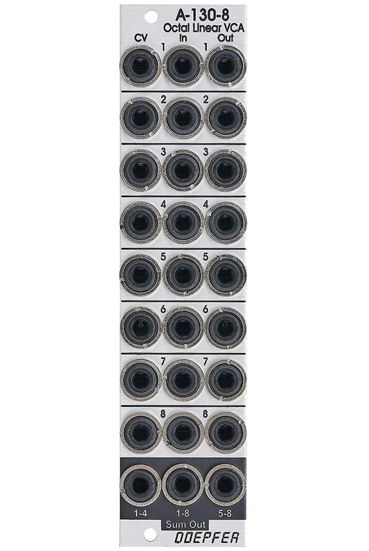 Doepfer - A-130-8 Octal Linear VCA / Voltage Controlled Mixer