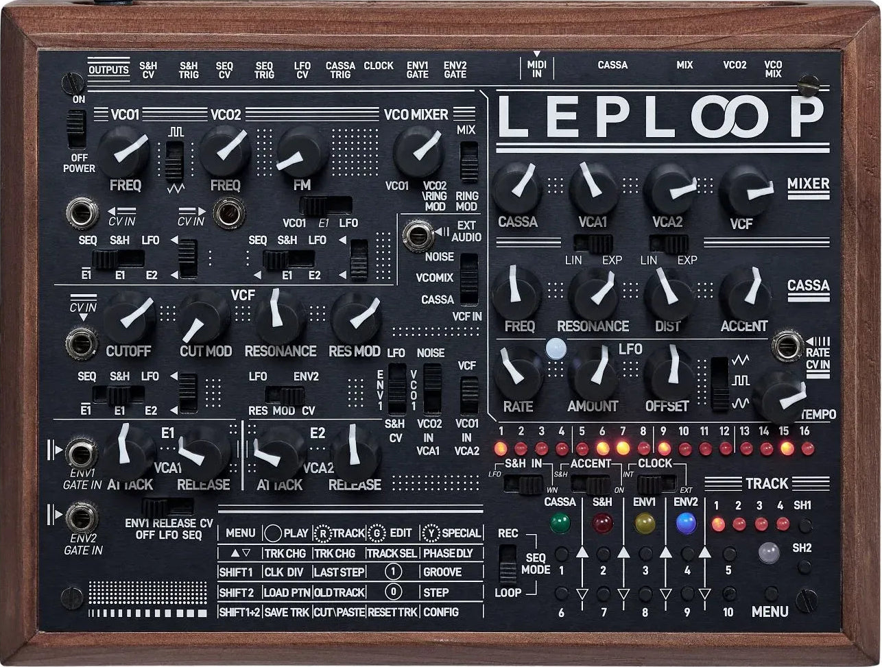 L.E.P - Leploop V3 analog groovebox and sequencer | Schneiderskeller ...