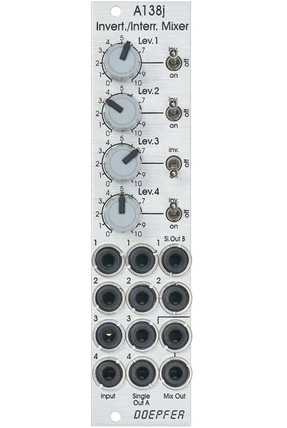 Doepfer - A-138j Inverting/Interrupting Mixer (Janus Mixer)