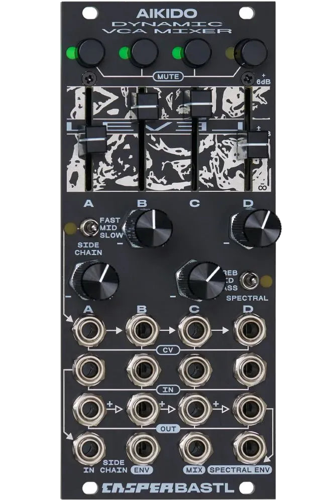 Bastl Instruments Aikido Eurorack Quad VCA & Mixer