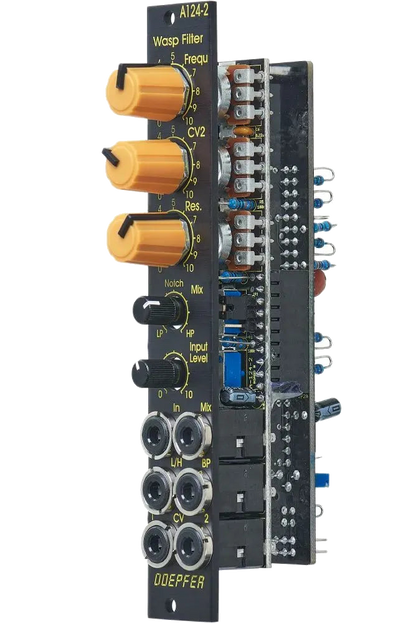 Doepfer - A-124-2SE Wasp Filter SE Black/Yellow (Slim Line)