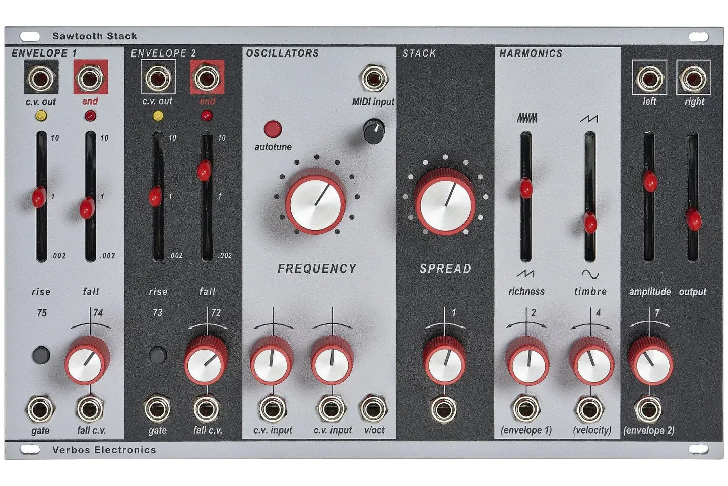 Verbos Electronics Sawtooth Stack