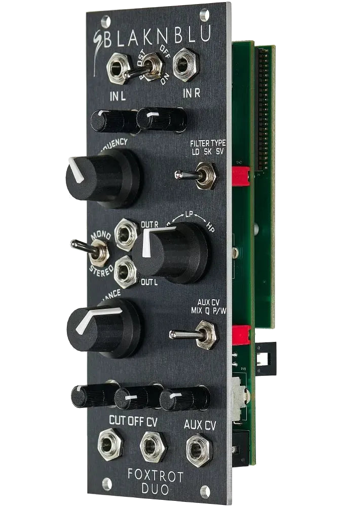 BlaknBlu Foxtrot Duo - Dual Stereo Filter with 3 Classic Models