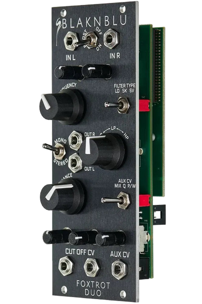 BlaknBlu Foxtrot Duo - Dual Stereo Filter with 3 Classic Models