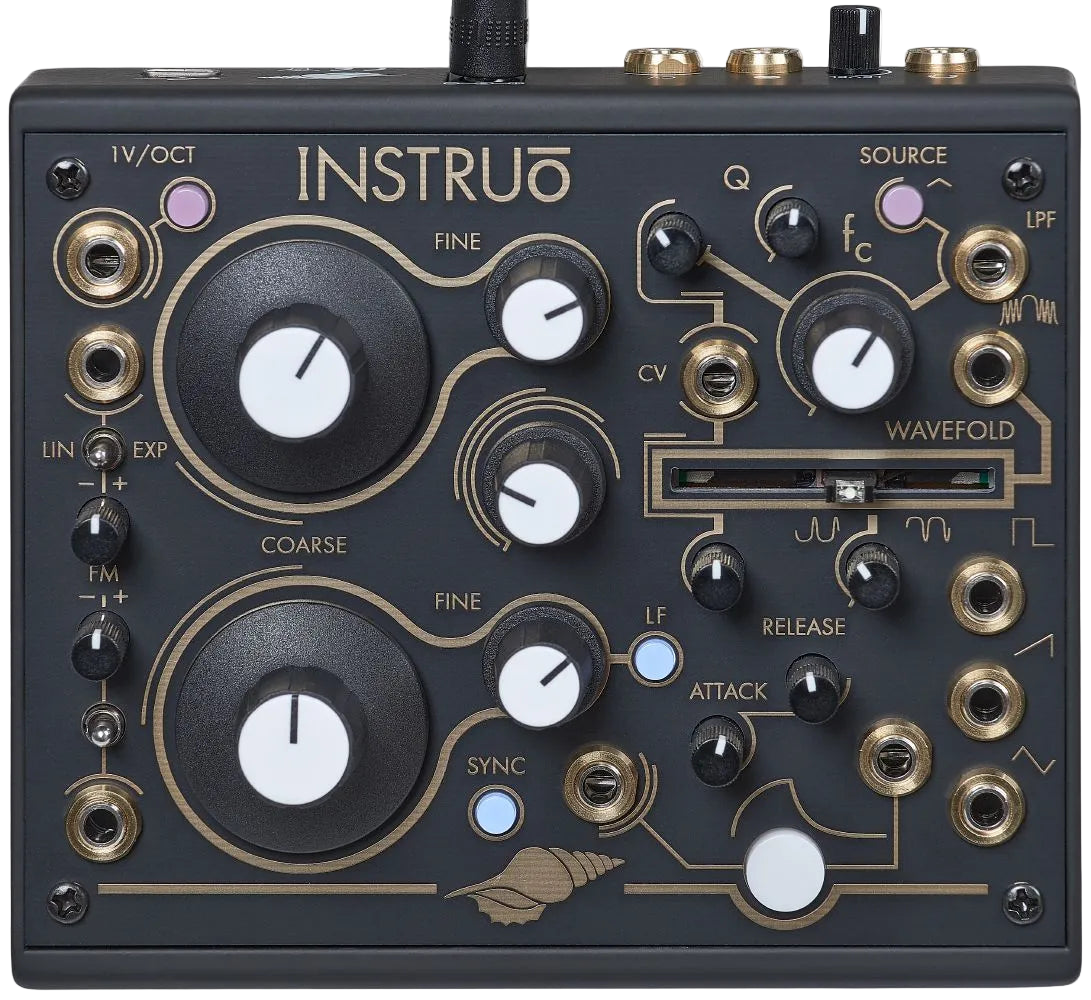 Instruō Seashell – Semi-Modular Analog Synth with USB Control ...
