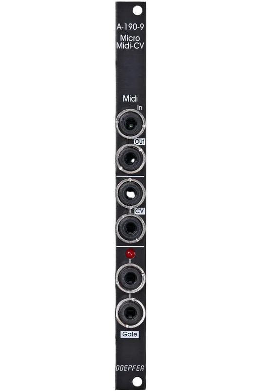 Doepfer A-190-9 Micro Midi CV/Gate