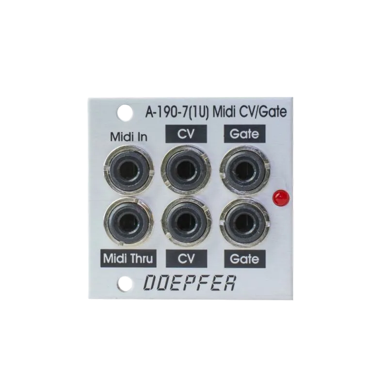 Doepfer A-190-7 1U Micro Midi CV/Gate Interface