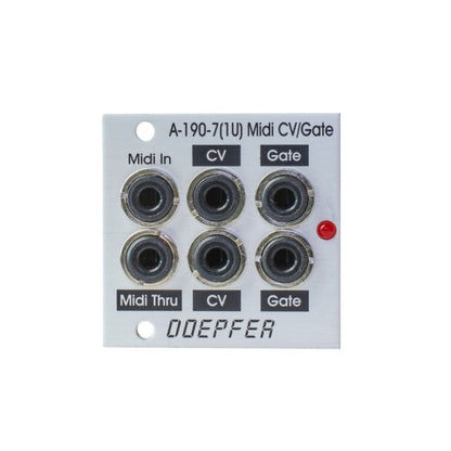 Doepfer A-190-7 1U Micro Midi CV/Gate Interface