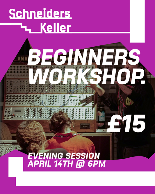 Beginners Workshop - EVENING SESSION - 14th April 2026