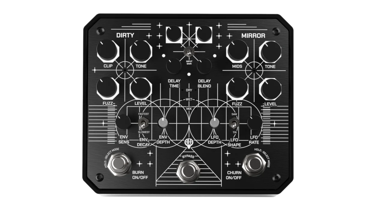 Animal Factory Amplification Dirty Mirror – Dual Fuzz Distortion with Modulated Delay