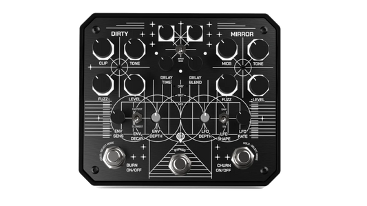Animal Factory Amplification Dirty Mirror – Dual Fuzz Distortion with Modulated Delay