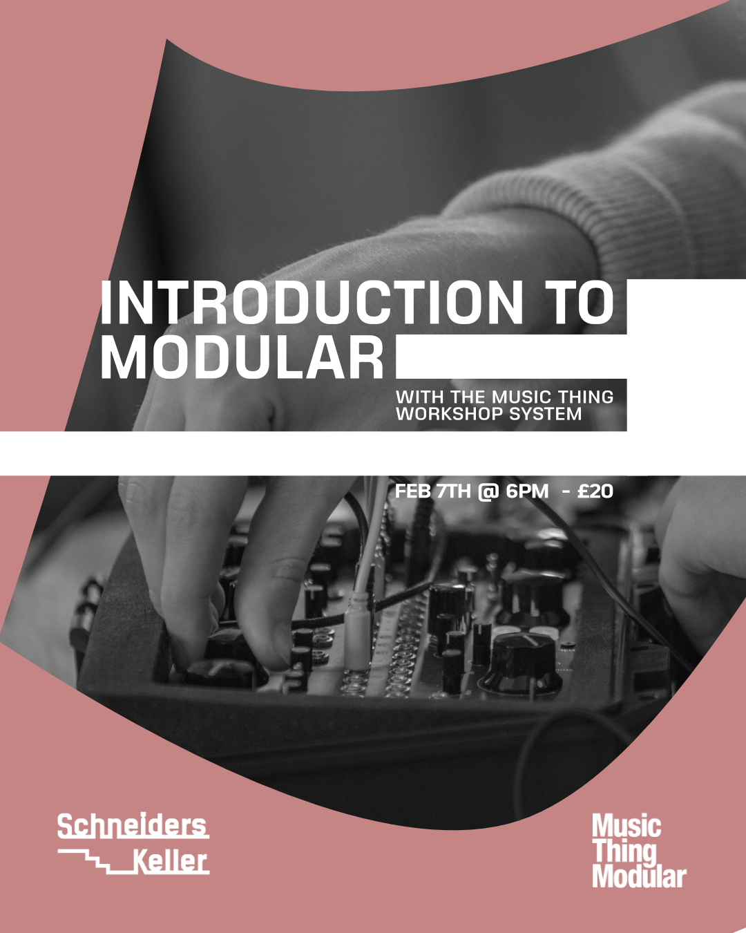 Introduction to Modular with the Music Thing Workshop System - 7th Feb at 6pm