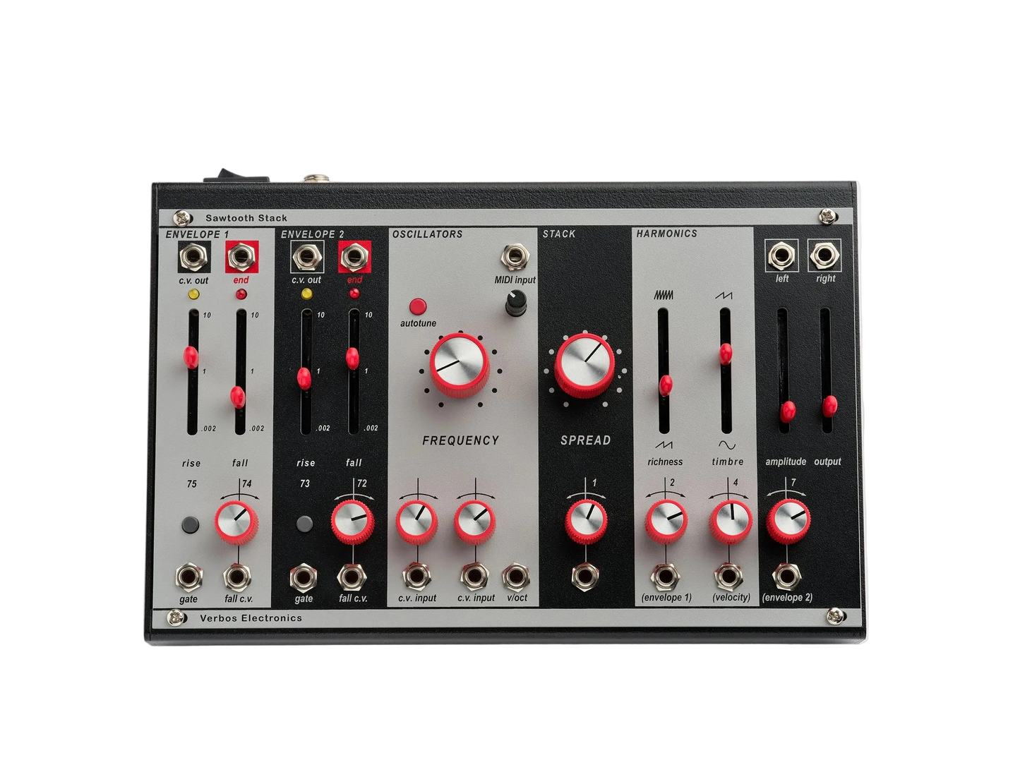 Verbos Black Box 42HP Powered Case