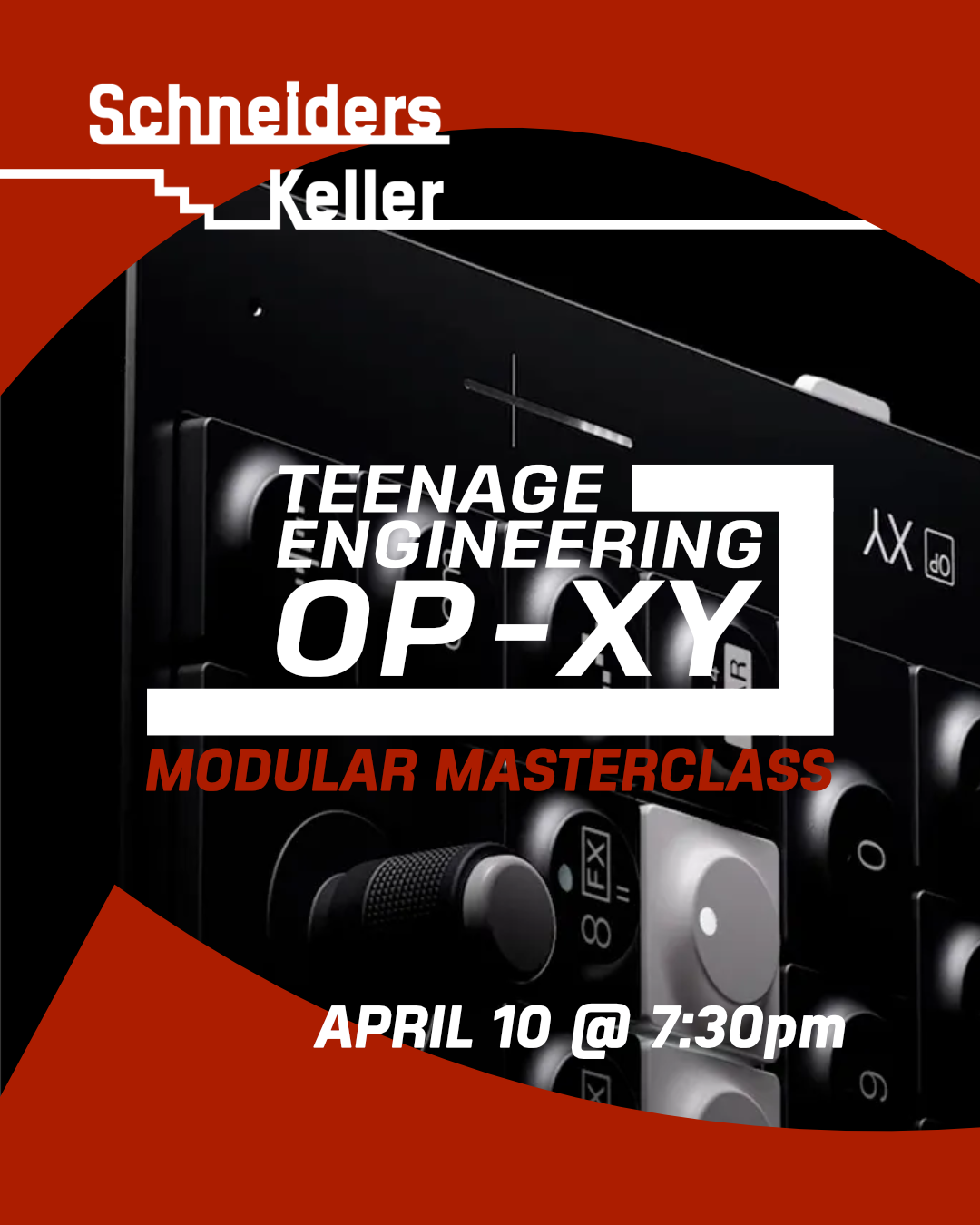 Teenage Engineering OP-XY Modular Masterclass