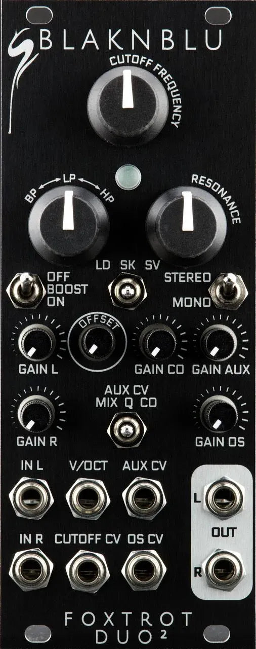 BlaknBlu Foxtrot Duo Mk 2 Stereo Multi-Mode Filter