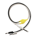 Banana to Instrument (1/4 inch or 6.3mm) Y Adapter Cable