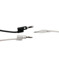 Banana to Instrument (1/8 inch or 3.5mm) Y Adapter Cable