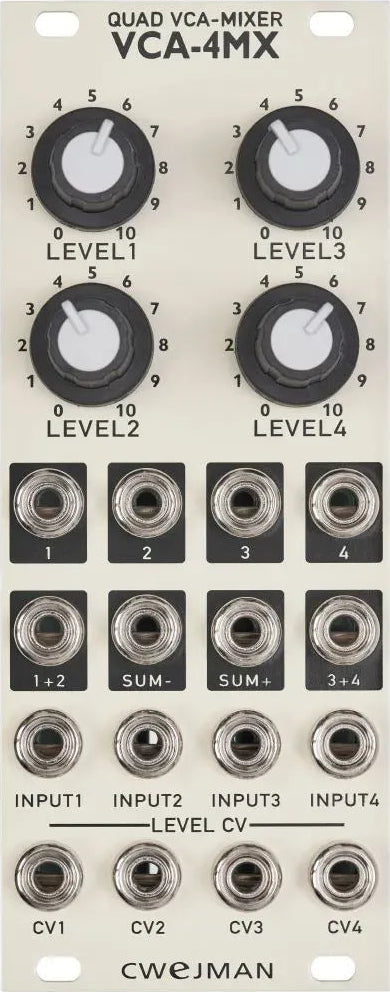 Cwejman Music - VCA-4MX