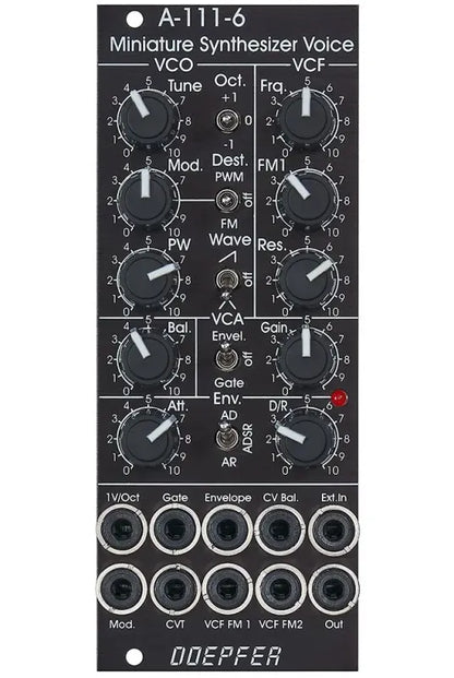 Doepfer A-111-6 Miniature Synthesizer Slim Line